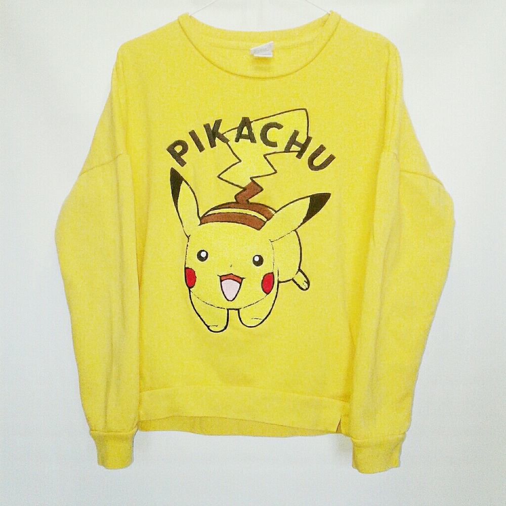 Nintendo Pikachu Embroidered Sweatshirt